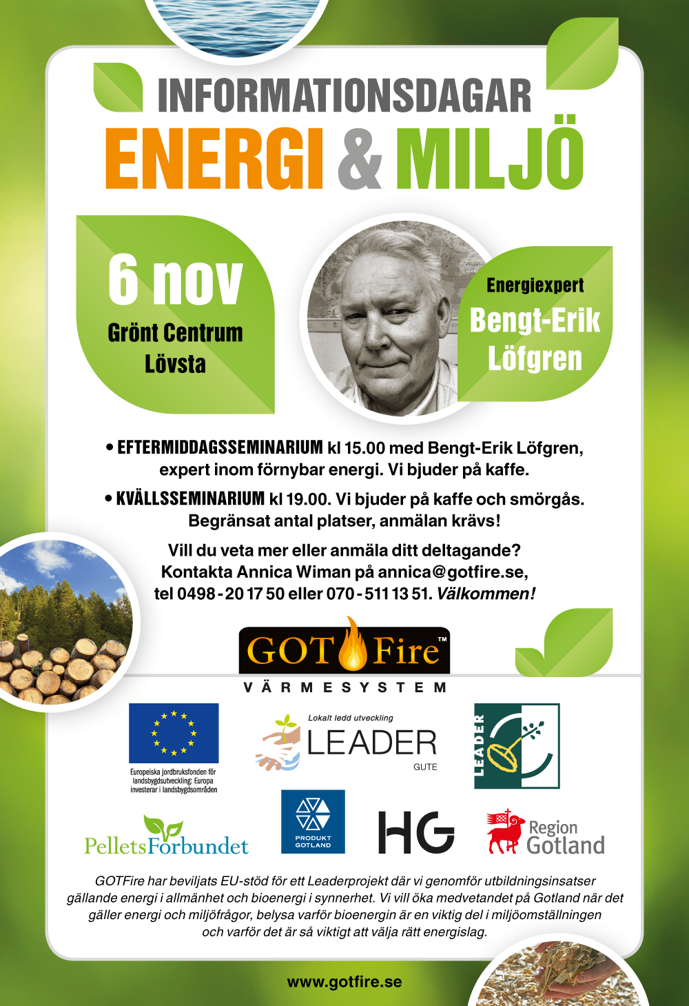 bild annons GOTFire Energi & Miljö - Bengt-Erik Löfgren